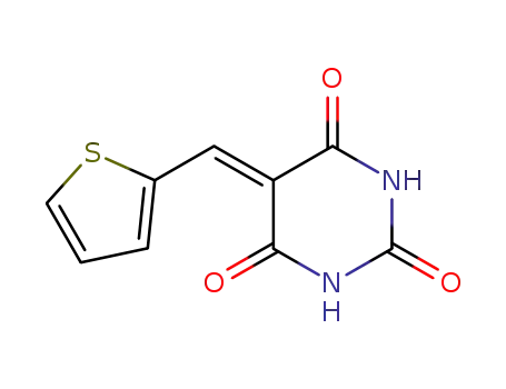 5-<2-thienylmethylene>-2,4,6 (1H,3H,5H)pyrimidinetrione